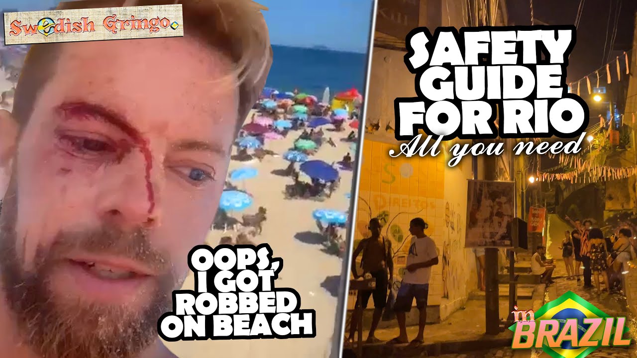 How dangerous is Rio and Brazil? Travel guide: the safest places | JUST GOT ROBBED ON THE BEACH 😳